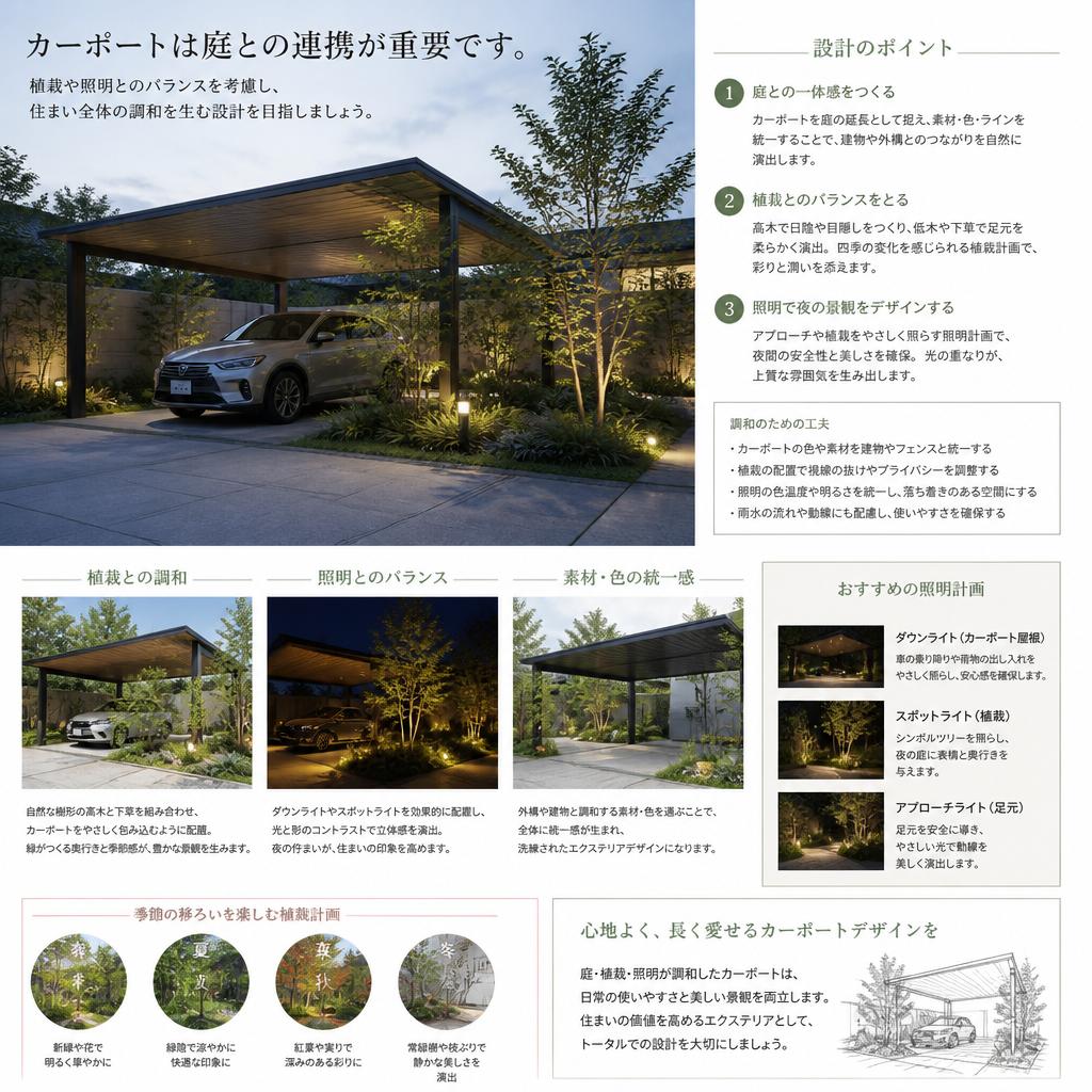 3. 庭づくりとの調和を考える