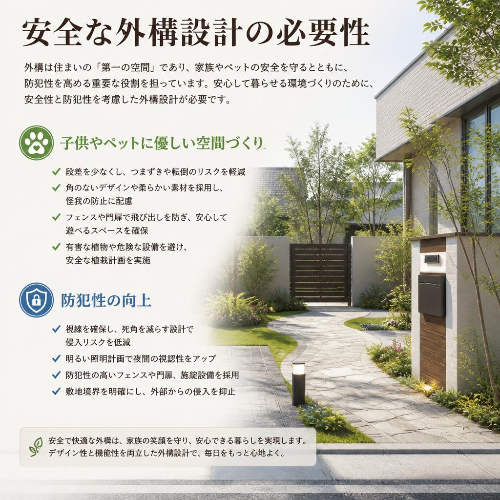 4. 安全性を考慮した外構の重要性