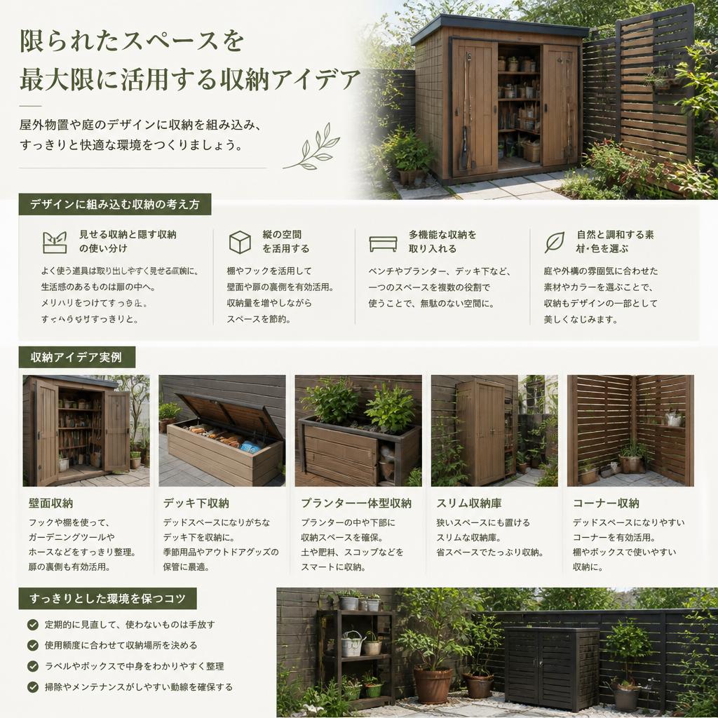 収納スペースの最適化