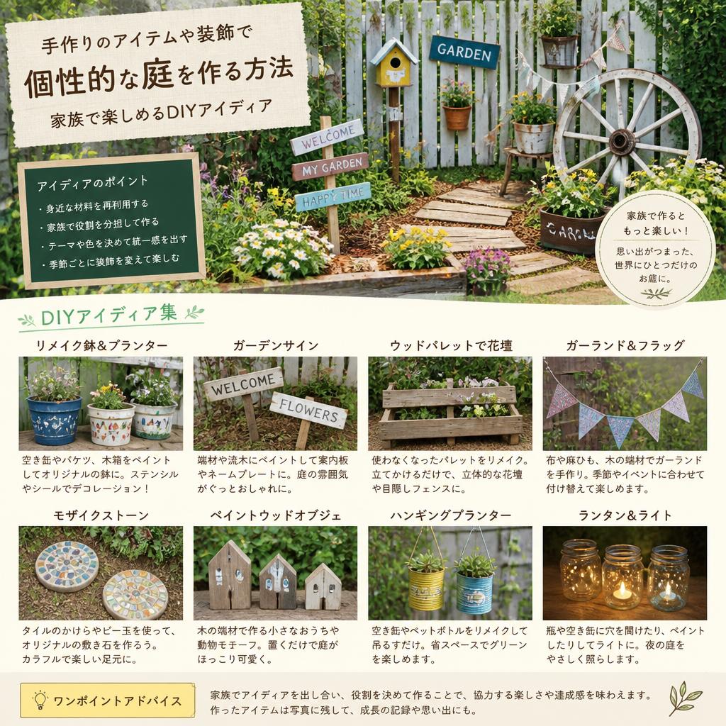DIYエクステリアで創る特別な空間