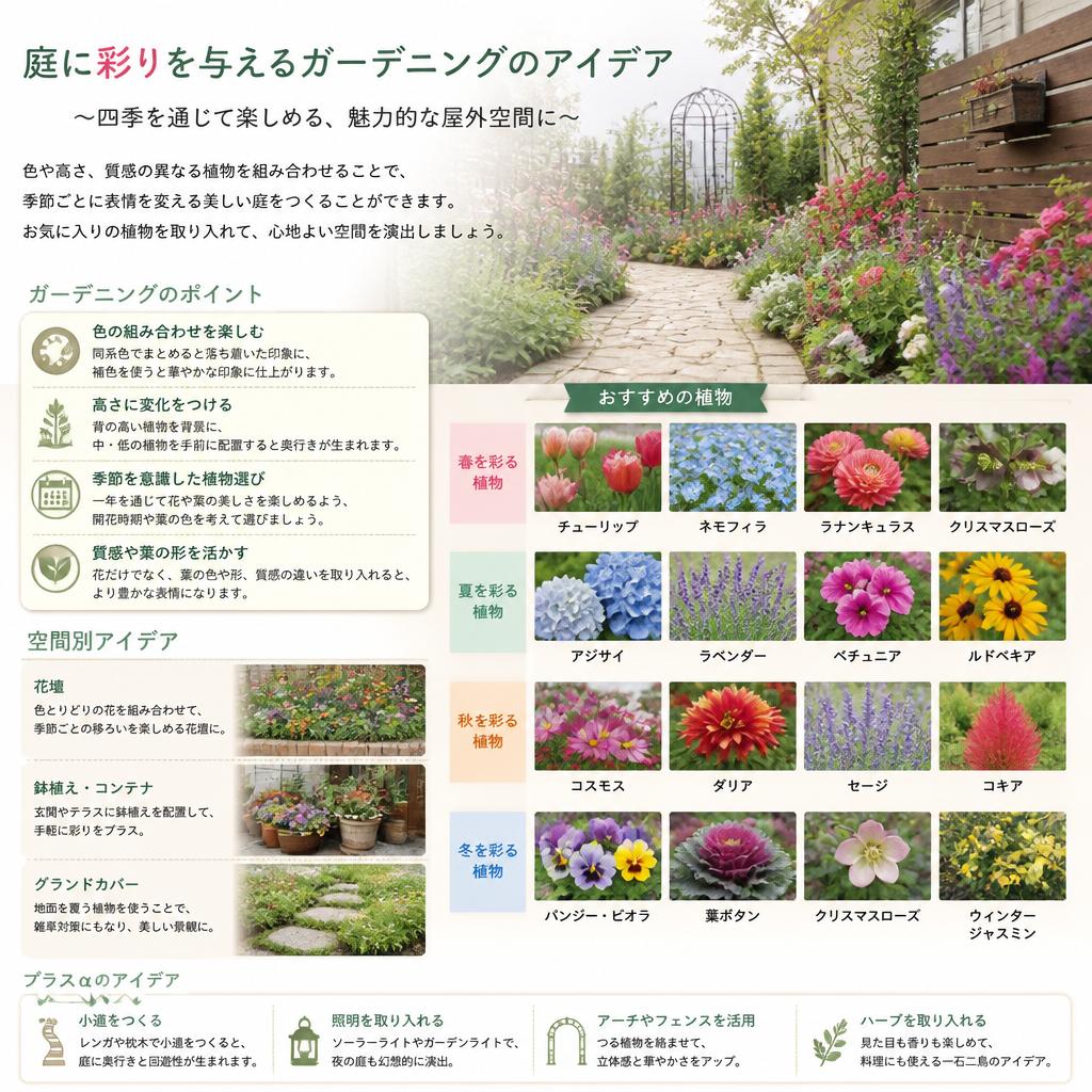 2. おしゃれなガーデニングアイデア