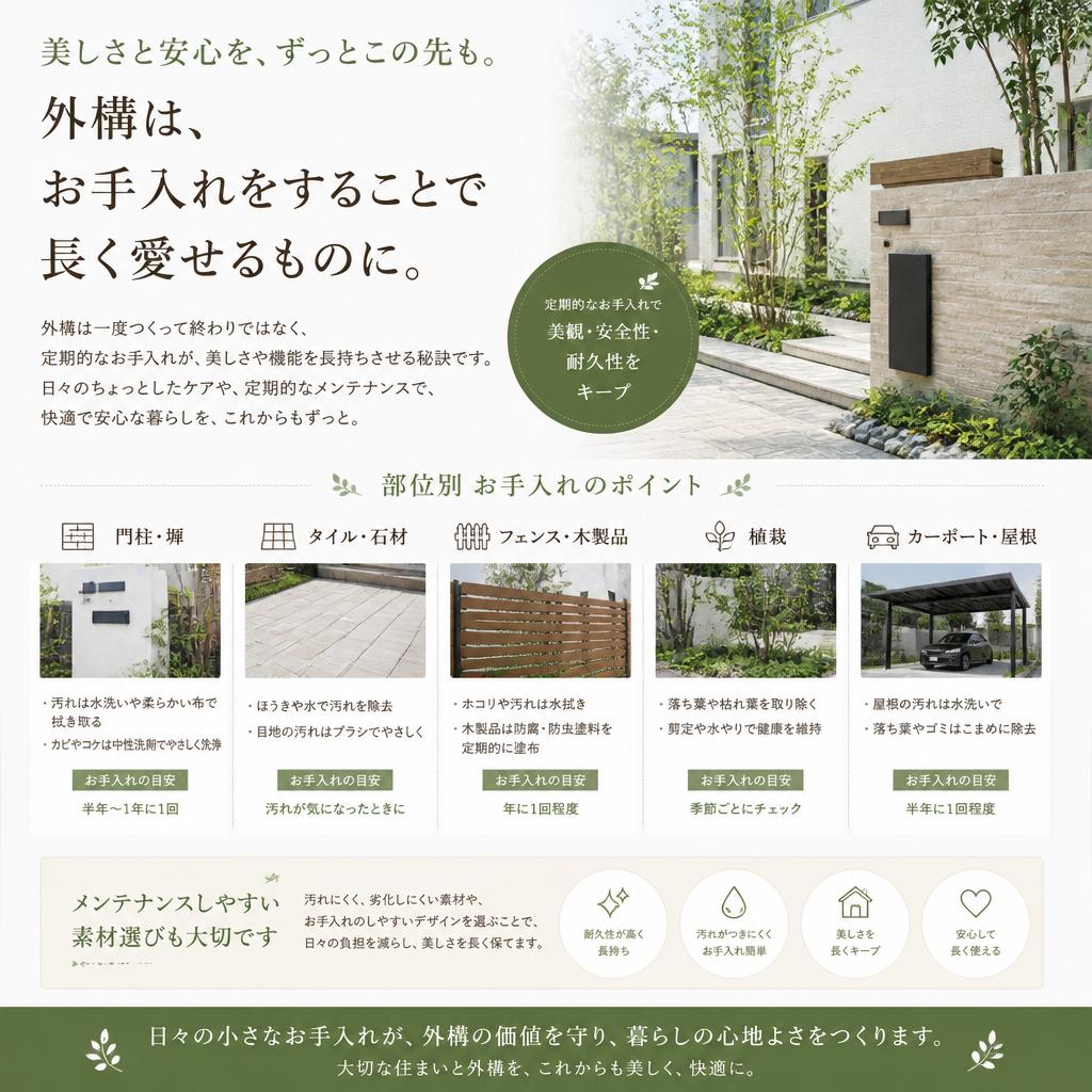 メンテナンスの重要性