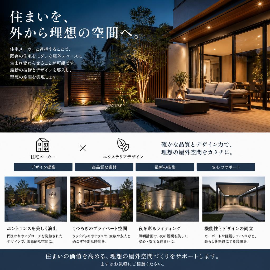 住宅メーカーと連携したリノベーション