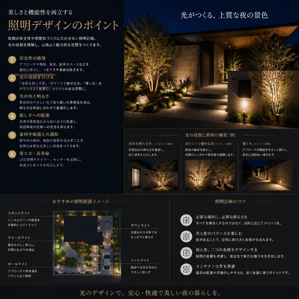 照明デザインの活用