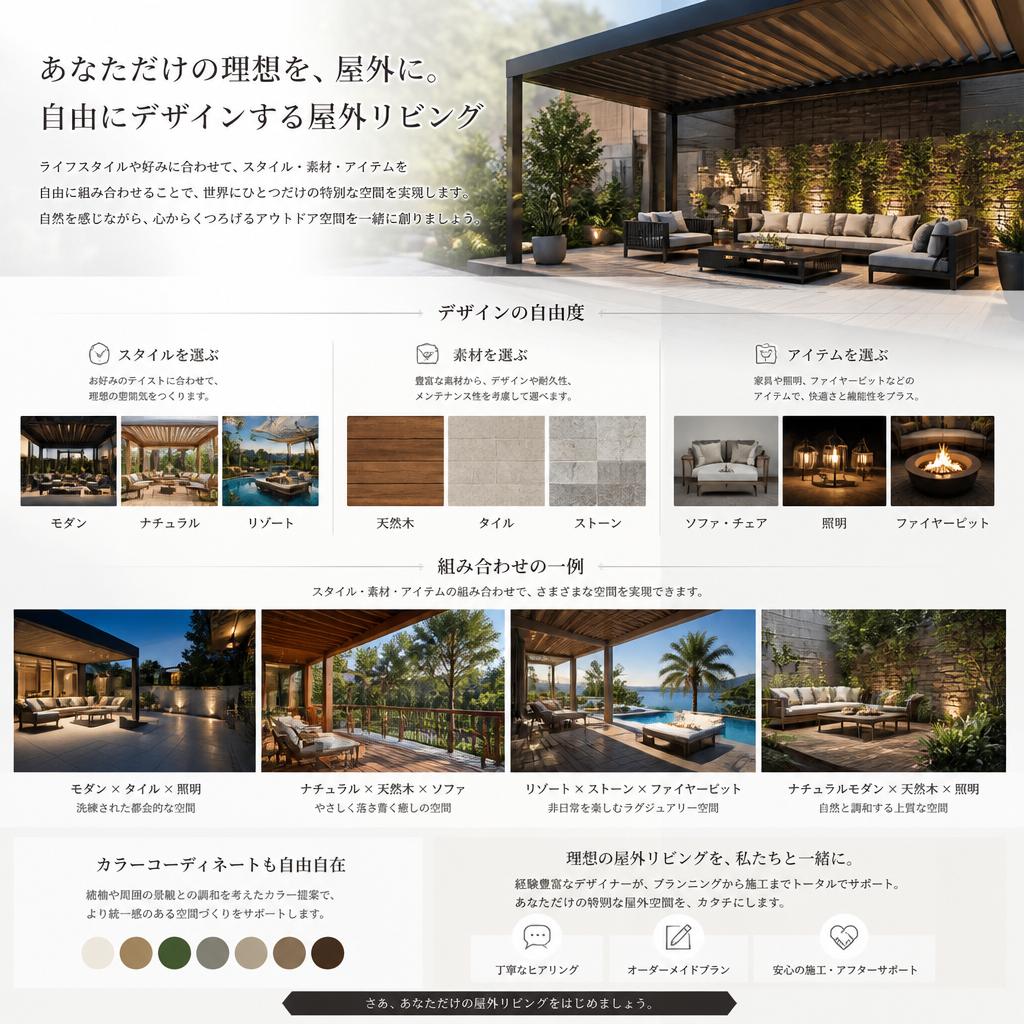 あなただけのカスタマイズデザイン