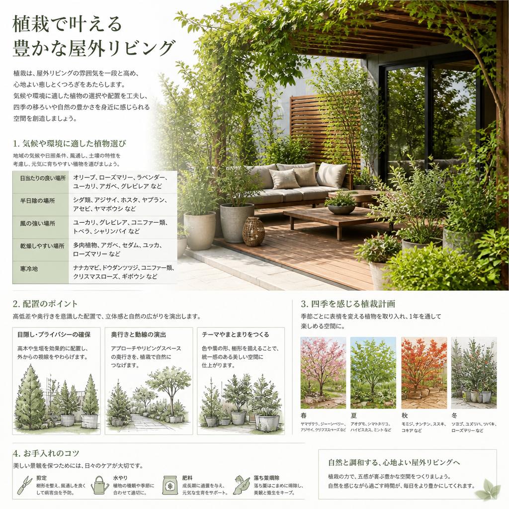 植栽の重要性と提案