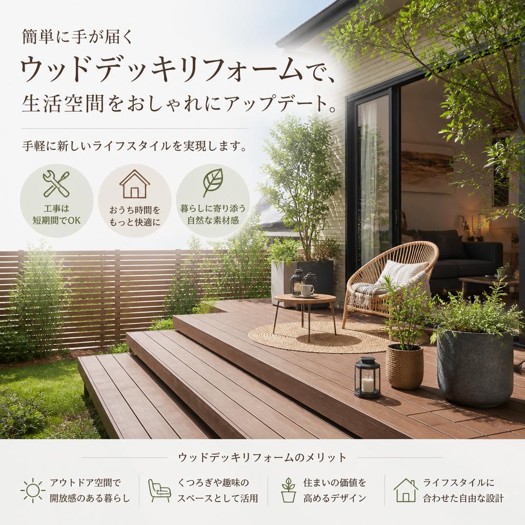 気軽なリフォームで新しい空間作り