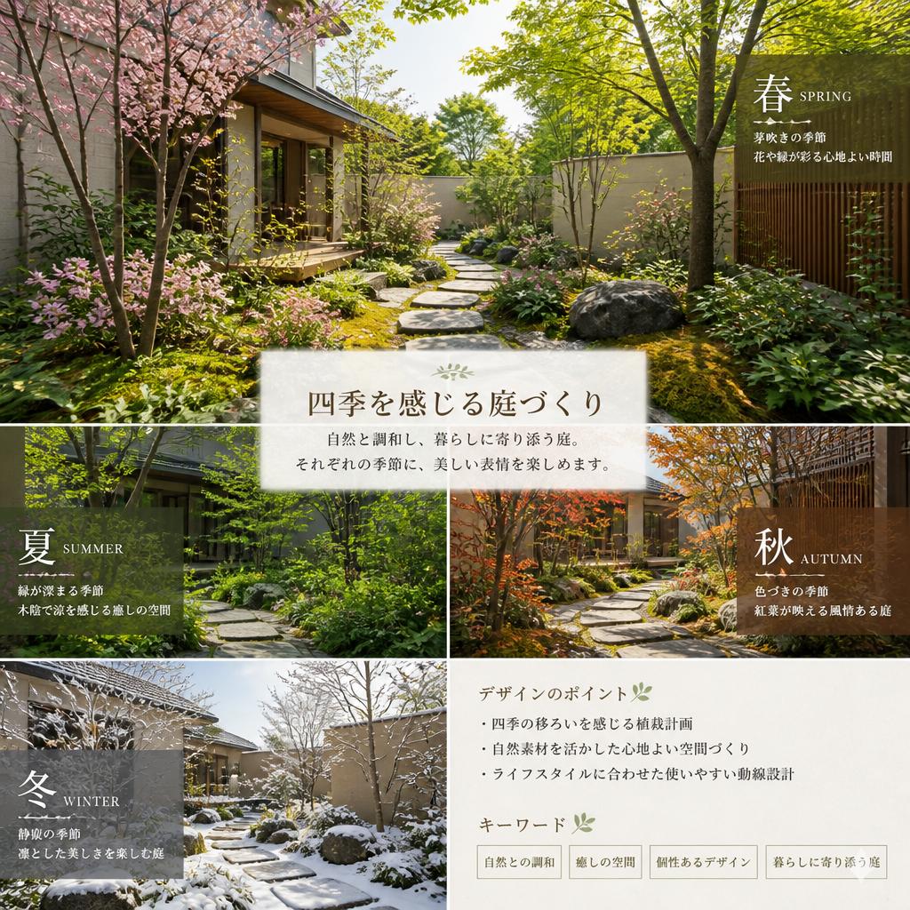 独自のランドスケープデザイン