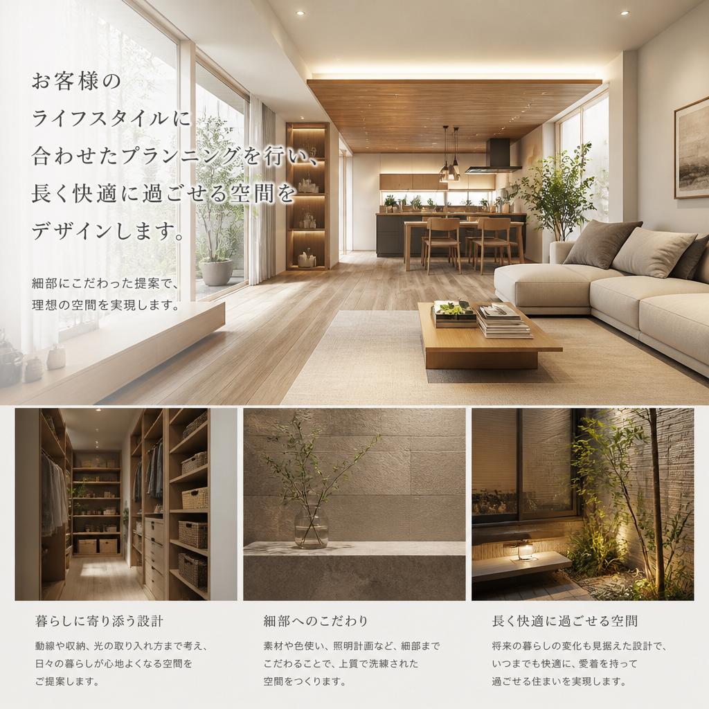 4. 快適さを追求したプランニング