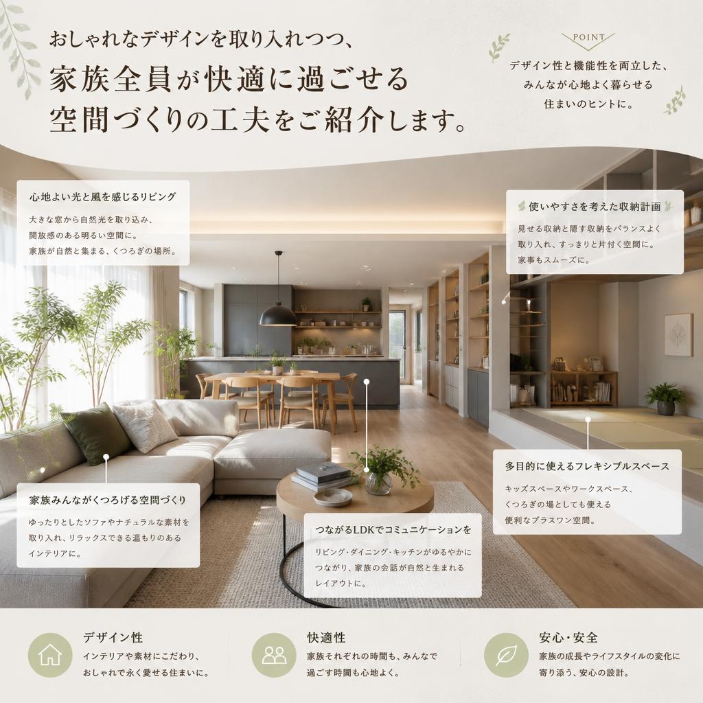 おしゃれさと使い勝手の両立