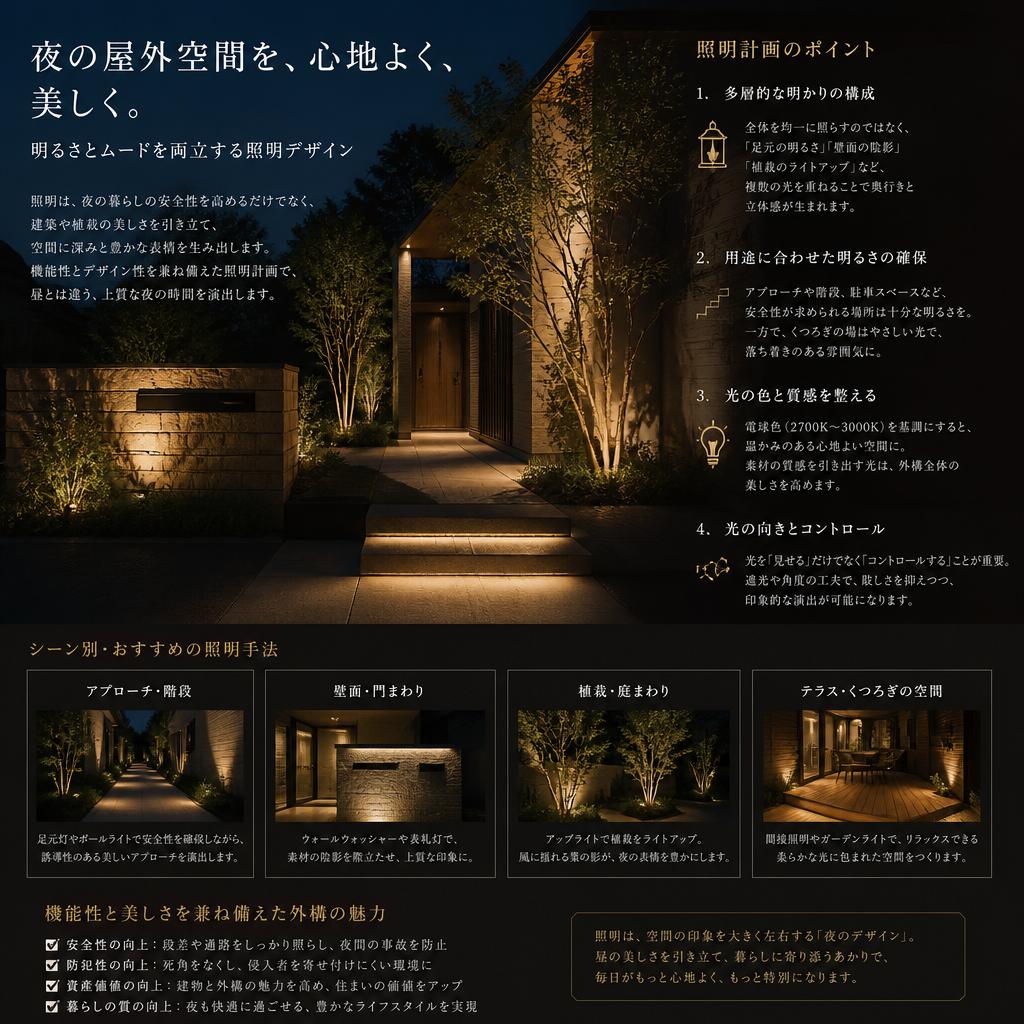 実用的な照明計画