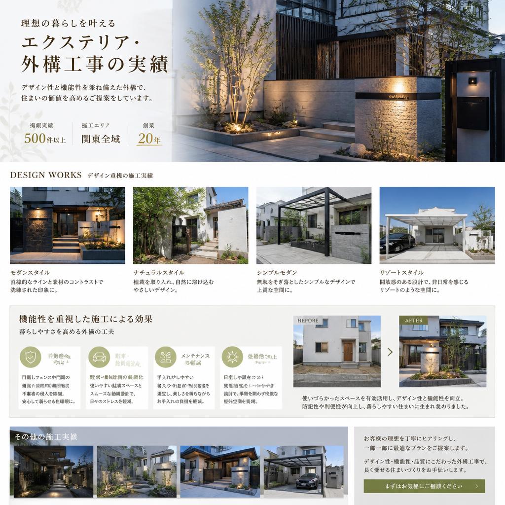 施工例で見る魅力
