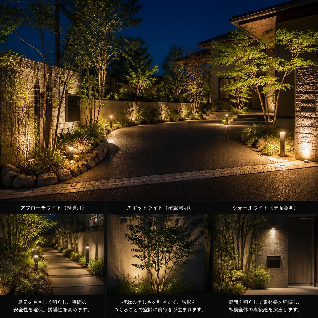 照明計画で夜の魅力を引き出す