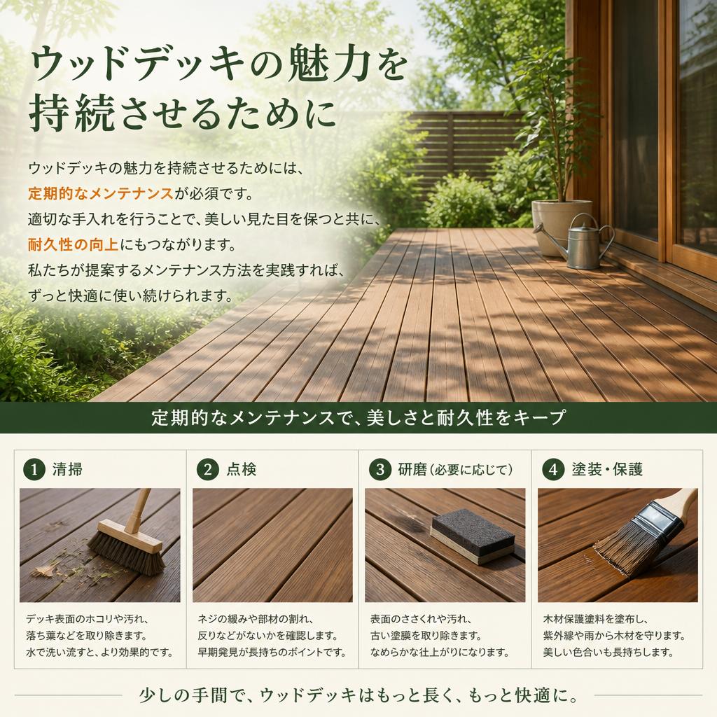 メンテナンスのポイント